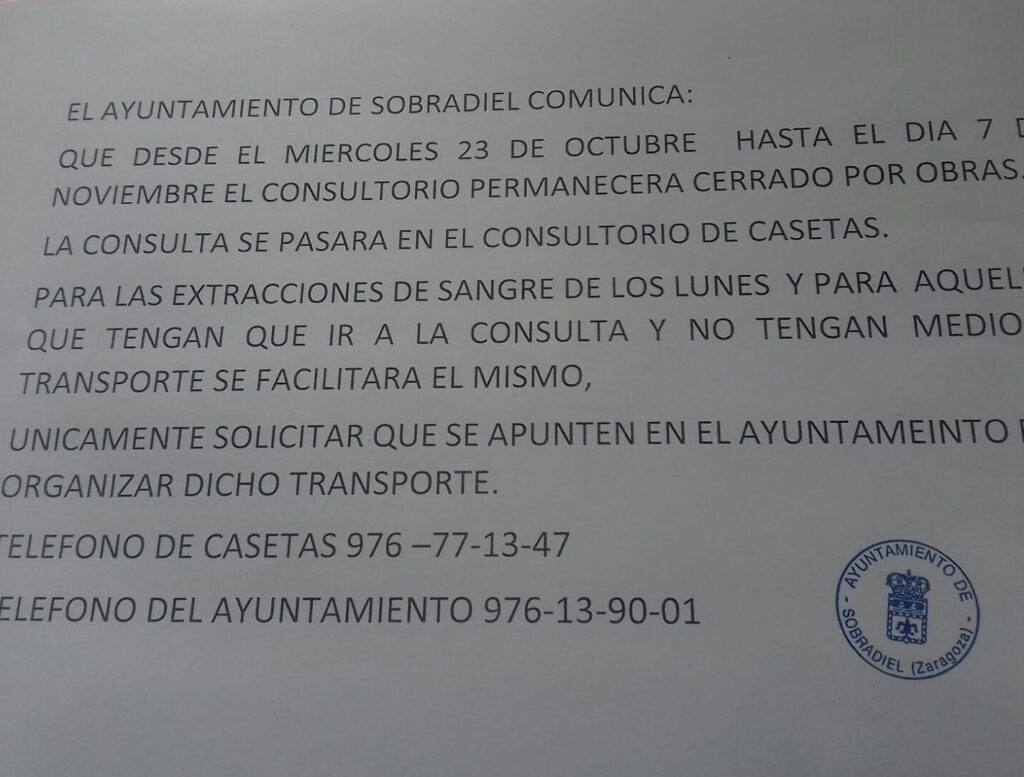 Reformas Centro Salud