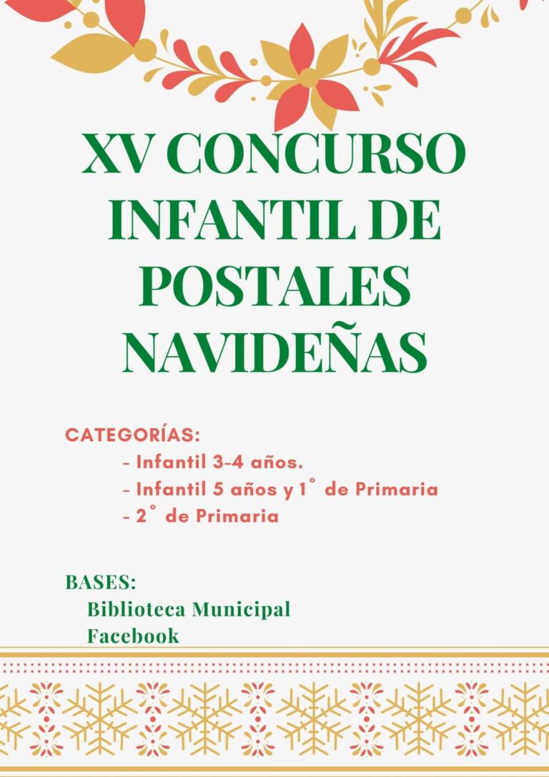 XV Concurso infantil de postales navideñas