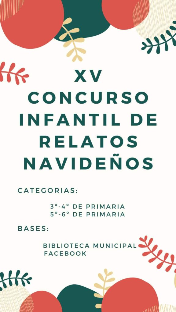 XV Concurso infantil de relatos navideños