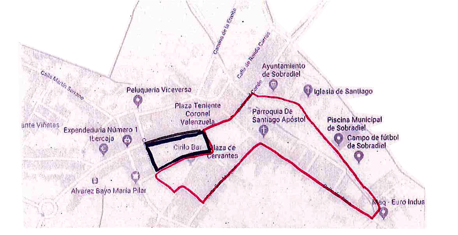 Carrera San Silvestre 2021 mapa