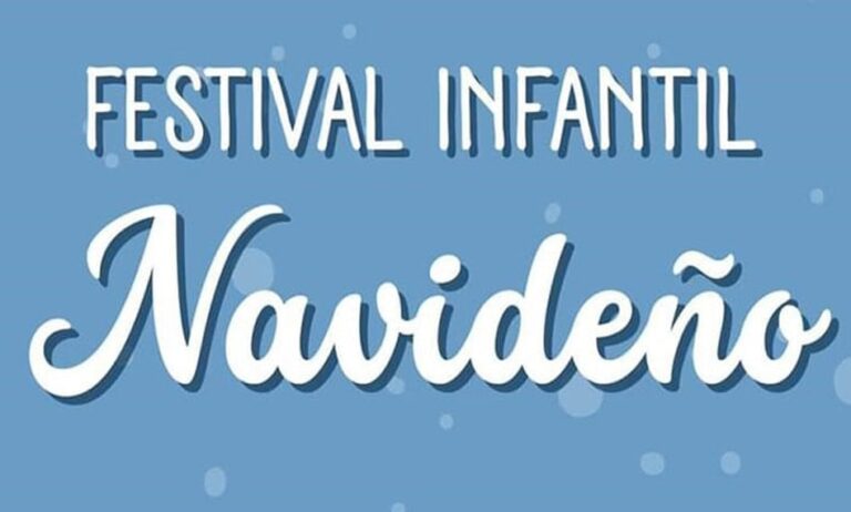 festival infantil navideño