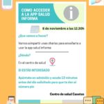 ¿Quieres aprender a usar la app Salud Informa?