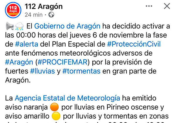 Alerta meteorológica